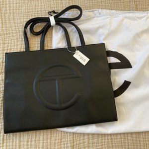 Large Black Telfar Bag